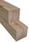 Gartenwelt Riegelsberger Pfosten 90x90 mm Höhe 160 cm Lärche Kantholz Holzzaun Gartenzaun Vorgartenzaun Friesenzaun
