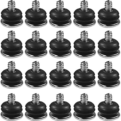 20pcs Computer For Case Shockproof Screws + Shock Absorption Rubber Gaskets For 3.5-inch HDD Hard Disk Damping Screw Set Screw Driver Hex Bits Hand Tool Screw Driversets Screw Driversets Set Screw All