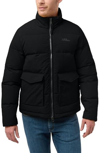 Jack Wolfskin Herren Nordlicht Jkt M Daunenjacke, Schwarz, L EU