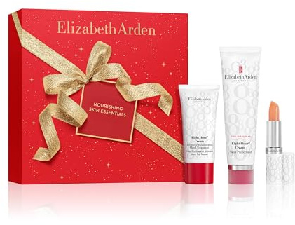 Elizabeth Arden Mehrzweck-Trio-Set, Eight Hour Cream, Essentielle Pflege, reparierender Lippenbalsam, Lippenbalsam, intensive Feuchtigkeitsversorgung, Multitasking, spendet Feuchtigkeit und schützt