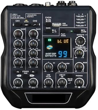 DJ-kontroller, DJ-kontroller Mixer Ljud Mixningsbord Kort Professionell PC Digitala konsoler Gränssnittskonsol Professionell utrustning
