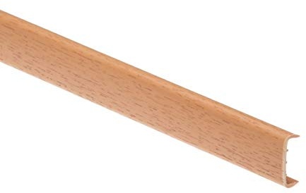 TMW Profiles U Section PVC Furniture Edge Trim 21 × 18 × 8.5mm – Melamine Panel Capping – Durable Finish, 2.5m Length (European Beech)