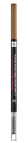 L'Oreal Paris Infallible Brows 24H Micro Precision Pencil, Precisely Defines Brows- 5.0 Light Brunette