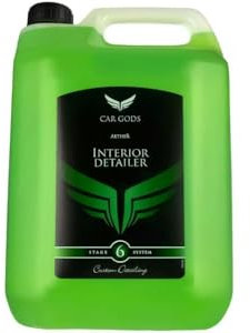 Car Gods Interior Detailer Dashboard and Plastic Trim Cleaner Satin Finish 5L Refill Pack