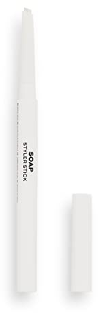 Makeup Revolution, Eyebrow Soap Styler Stick, Double Ended Soap Styler with Spoolie Brush, 1.2g
