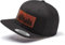 Cap Herren Flexfit Snapback : Woodland - Kappi für Naturliebhaber Damen Baseball Cap Kappe Mütze Outdoor Natur Wald Kletter Ausrüstung Wander Zubehör (Black/Black)