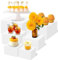 Rialzi per buffet, 6 alzate grandi in acrilico bianco, per tavolo da buffet, espositori in acrilico per catering, dessert, gioielli, figure (20 cm, 18 cm, 15 cm, 13 cm, 10 cm, 7,6 cm)