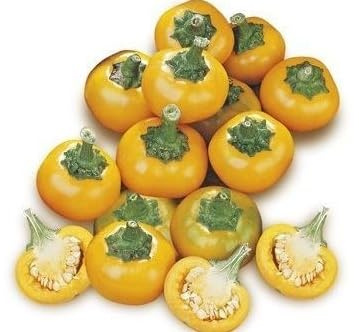 Semi Peperoncino Tondo Calabrese Giallo, Ciliegia Piccantezza Leggera, 100 Semi