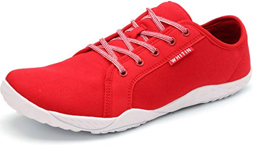 Joomra Womens Trail Running Minimalist Barefoot Shoes Size 6.5-7 Athletic Wide Gym Trekking Jogging Toes Ladies Hiking Barefoot Sneakers Grey Pink 37