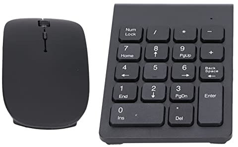 Number Pad Mouse Combo, Professional 18 Keys Wireless Numeric Keypad,1200 DPI Sensitive Computer Mice,Financial Accounting Number Keyboard for Home Office