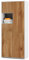 SIMPLYFURN Büroschrank Amira T10 | Aktenschrank & Mehrzweckschrank mit offenem Fach | Weiß & Eiche Wotan | Push-to-Open | 180x80x40 cm | Modern für Büro & Homeoffice