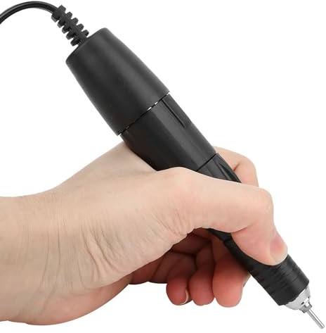 AMONIDA Máquina Pulidora Eléctrica Profesional con de Taladro de Uñas de 35000RPM con Dirección Giratoria Ajustable para Dar Forma y Pulir Uñas
