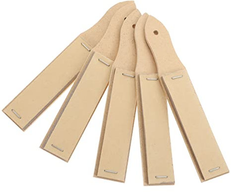 SEWOART 5pcs Pencil Tip Sandpaper Sanding Paper for Artistic Supplies Pencil Polishing Sandpaper Easy to Carry