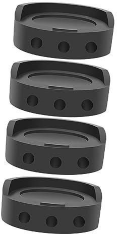 SEWACC 4 piezas Almohadillas Elevadoras de Muebles Antivibración Base de Soporte para Refrigerador y Lavadora Material Resistente y Antideslizante Protege el Suelo y Facilita la