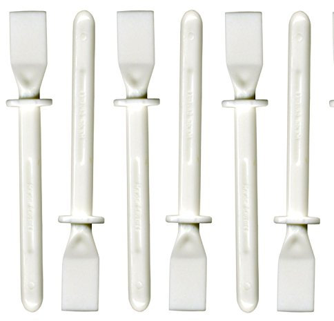 White Plastic PVA Glue Spreader Applicator Pack of 20 Paste Spreader for Kids Art & Crafts by BCreative®