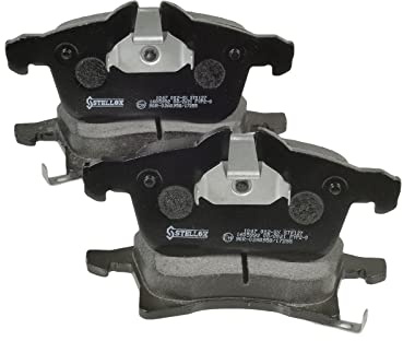 STELLOX 1047 002-SX Bremsbelagsatz – Scheibenbremse (4 Stücke) – Verschleißwarnkontakt enthalten – ECE-R90 Zertifizierung – vier Bremsbeläge pro Set – Für PKW und Nutzfahrzeuge