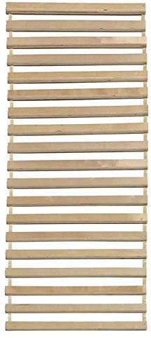 Cinius - Somier Enrollable 60x200 en Madera de Abedul. Medidas 60x195/200cm. Las Lamas Son Rectas, aptas para Todos los colchones