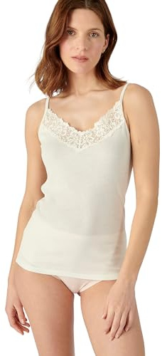 Damart - Caraco Thermolactyl, Douceur Soyeuse Femme Blanc Taille 38-40 (S)
