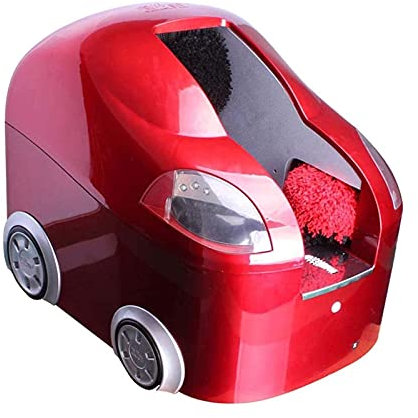Máquina de cepillado de zapatos eléctrico doméstico, Pulidor de brillo de cepillo de zapatos eléctrico automático, Pulidora de zapatos Sensor automático Limpiabotas vertical Máquina de cepillado de z