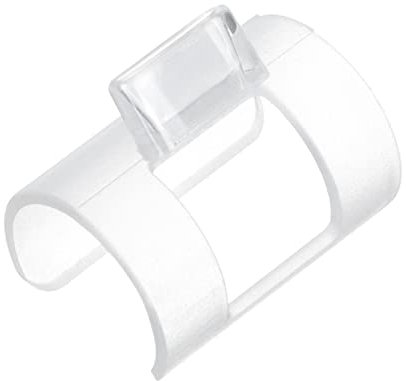 Supvox Tragbares Flötenmundstück Blashilfe Flöten Lernmundstück Aus Langlebigem Material Für Anfänger Und Flötentraining Transparent Robust Und Praktisch Geeignet Für Defg-dur Flöten