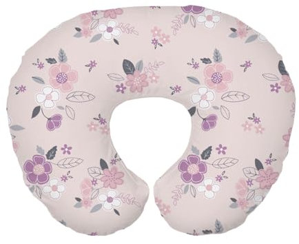 FOLODA Almohada de lactancia para bebé, funda de almohada de lactancia desmontable, transpirable, funda de cojín para mamá