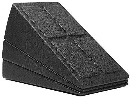 Naroote Tabla Inclinada Ajustable para Pantorrillas para Entrenamiento de Gimnasio en Casa, Juego de Tablas Inclinadas de EPP para Estiramiento de los Músculos de las Piernas, Tabla Inclinada