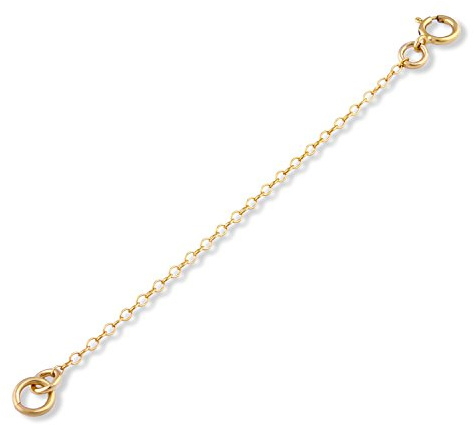 Nostrand 14k Gold Filled 1mm Necklace Extender Chain 1, 2, 3, 4, 5, 6 (2.5)