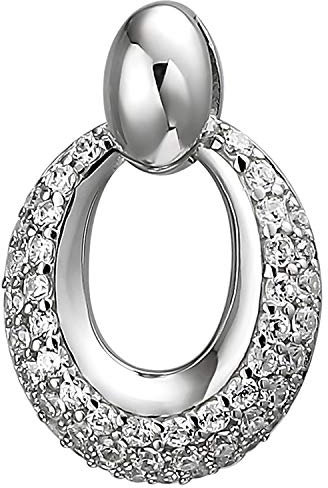 Jobo Damen-Anhänger aus 925 Sterling Silber mit 50 Zirkonia