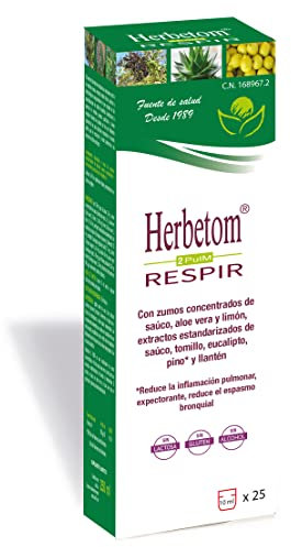 Herbetom PM 250ml - Jarabe Sistema Respiratorio