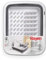 Rayen, Égouttoir Pliable, Organisation Efficace, Économie d'Espace, Orifices de Drainage, Pieds Antidérapants, Mesures : Déplié : 37.7x29.3x11.5 cm. Plié : 37.7x29.3x5 cm, Gris