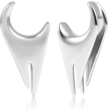 DOEARKO Dilataciones Orejas Expansores de Oreja de Túnel de Carne de Acero Inoxidable Dilatador Piercing de Joyería para Hombres y Mujeres 6mm-19mm
