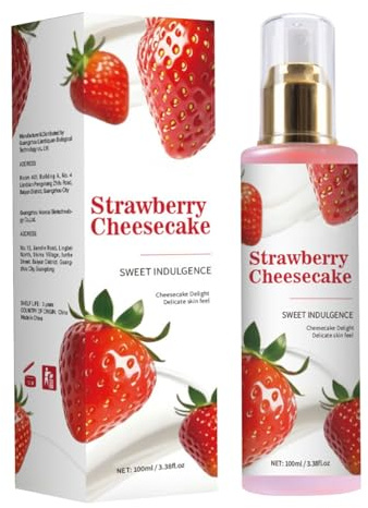Long-Lasting Perfume Body Mist, Strawberry Cheesecake Fragrance Body Hair Spray for Women, Light Fragrance Mist for Hair and Skin Care (1PC)
