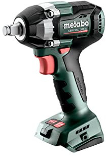 metabo Akku-Schlagschrauber SSW 18 LT 300 BL - 18 V, 1/2 Außenvierkant, 300 Nm Drehmoment, 3 Drehzahlstufen - Bürstenloser Motor, Integrierte LED-Arbeitsleuchte, Robustes Aluminiumgehäuse