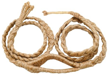 Lord of Battles Balearic Roman Greek Sling Handcrafted Braided Cords Throwing Slingshot for Historical Reenactments
