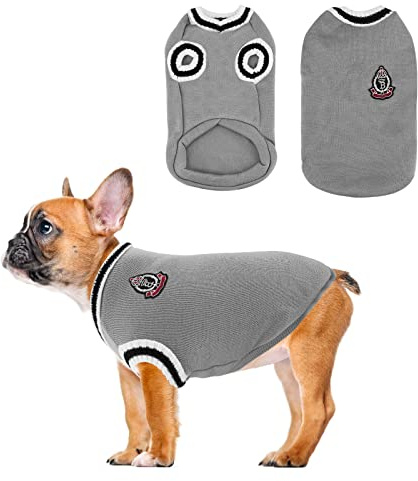 Suéter para Perros Jersey para Perro Abrigos de Invierno para Perros Ropa Cálida para Mascotas Disfraz de Punto Chaqueta Chaleco para Clima Frío Cachorros Gatos Perros Pequeños Medianos Grandes,2XL