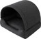 Hundehöhle Hundebett Katzenbett Hundehütte Haustierbett Hundehaus Hundeliegen Hundesofa Korb Sofa Hundekissen Schlafplatz, Schwarz, 82x58 cm