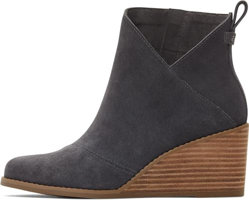 TOMS Damen Sutton Stiefelette, Forged Iron Suede, 40 EU
