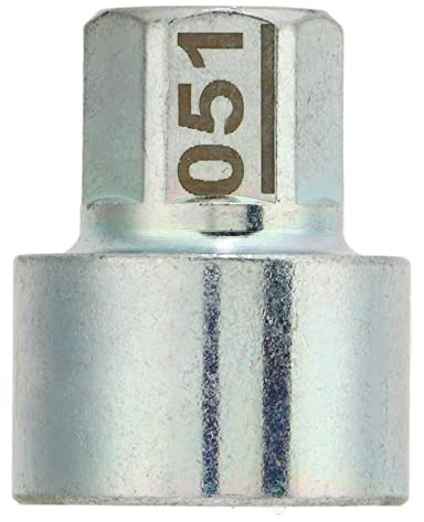 Tuerca de Bloqueo de Rueda, Llave de Bloqueo de Rueda de Coche, Reemplazo de Enchufe de Tuerca Antirrobo para 1 3 5 6 7 Series X1 X2 X3 X4 X5 X6 Z4 (051)