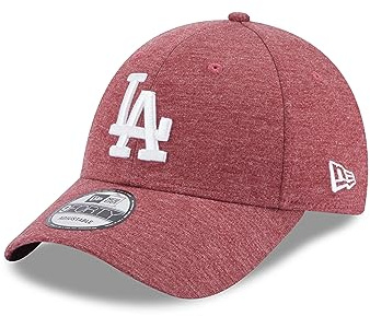New Era Los Angeles Dodgers MLB Jersey Essential Red 9Forty Adjustable Cap - One-Size