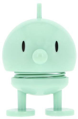 Hoptimist Bumble, Figurine à secouer, décoration scandinave pour Le Salon, Le Bureau, l'entrée, la Salle de Bain, Super Cadeau, 4,5 x 5,8 x 7,6 cm, Petit, Mint