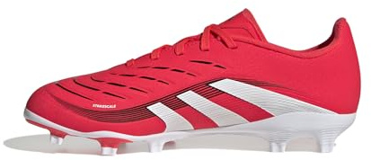 adidas Unisex League Firm Ground/Multi Ground Football Boots Kids, Lucid Red/Cloud White/Core Black, 2.5 UK