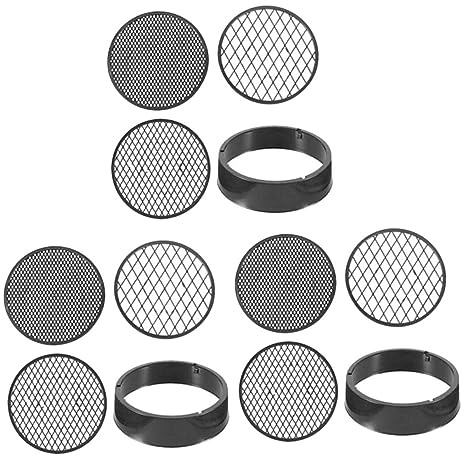 NOLITOY Herramienta De Jardinería Cedazo De Tierra Manual 4.33 Pulgadas, Bandeja De Plástico para Tamizado Fácil y Limpieza En Preparación De Tierra para Bonsáis