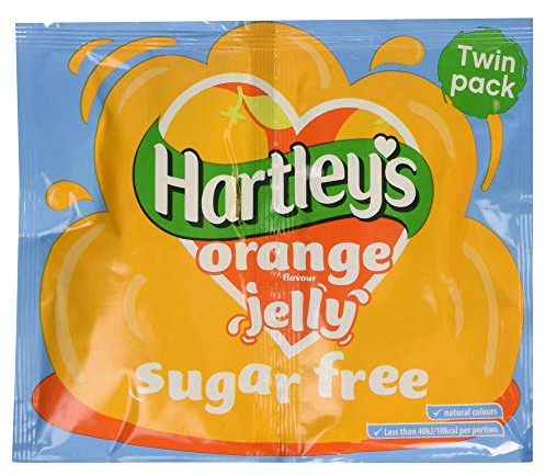 Hartleys Sugar Free Orange Jelly Crystals - 12x23g