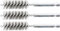 BGS 3078-15-S | Stahlbürste | 3-tlg. | 15 mm | Antrieb Außensechskant 6,3 mm (1/4) | Loch-Drahtbürsten | für BGS 3078