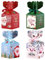 24 Stück Weinachten Schachtel ,Geschenkbox , Xmas Karton Plätzchen Kekse für Weihnachten Geschenk Weihnachtsdeko Weihnachtsbaum Dekoration (Style-1)