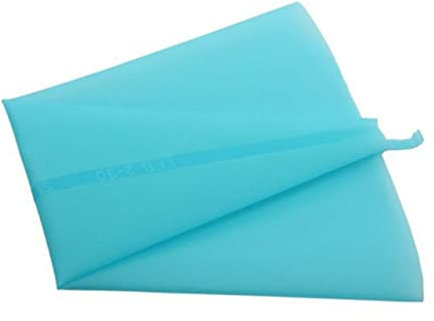 HOMSFOU 12 Inch Silicone Piping Bag Reusable Pastry Bag for Cake Decorating Icing Cookies and Chocolate Baking