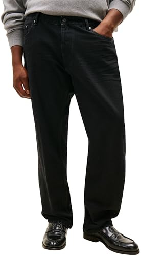 Tommy Hilfiger Men's Bt-Relaxed Mdsn Rgd Bona Blk-b Mw0mw42053 Other Jeans