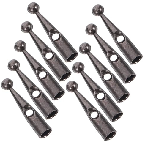 ORFOFE Cuentas Metálicas Para Paraguas De Lluvia, 10 Piezas 2.8mm x 19mm Para Reparar Varillas, Accesorios Prácticos Para Paraguas Plegables Resistentes y Duraderos Exteriores