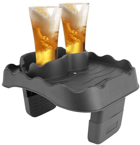 Vassoio per piscina – Portabicchieri, portaoggetti regolabile, accessorio | Supporto per piscina gonfiabile, SPA, vasca, vassoio galleggiante, essenziali per piscina, estivo