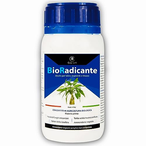 GebEarth® | Radicante per Talee In Polvere 100% Biologico, Stimola la Radicazione per Talee e Rinvasi, ricco di Funghi e Batteri Benefici